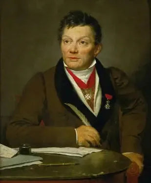 Portræt af Alexandre Lenoir - Jacques-Louis David