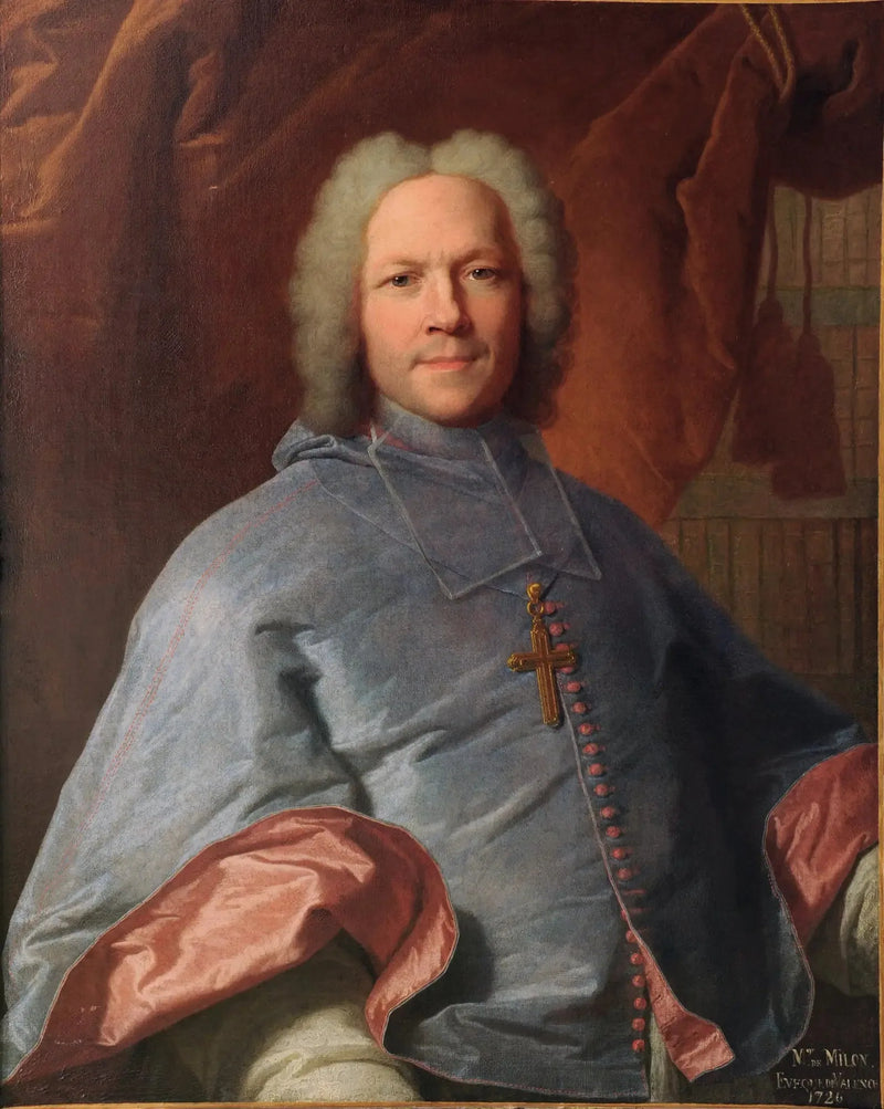 Portræt af Alexandre Milon de Mesme - Hyacinthe Rigaud