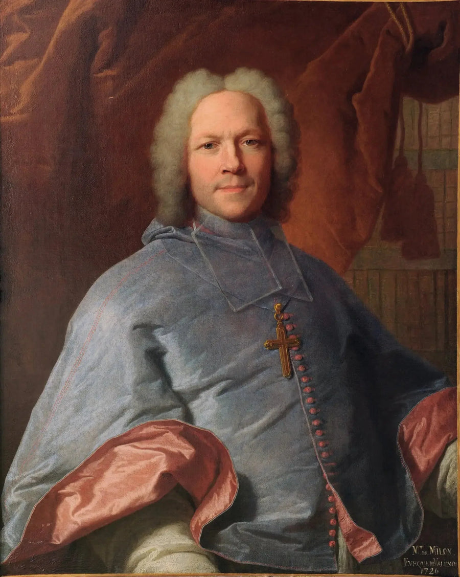 Portræt af Alexandre Milon de Mesme - Hyacinthe Rigaud