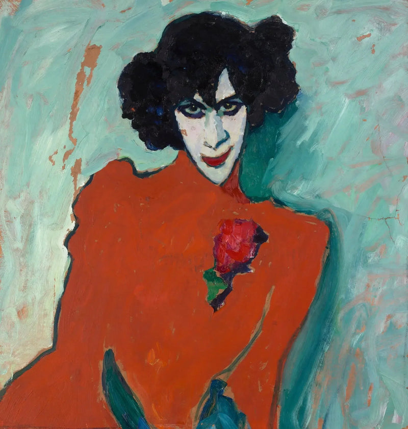 Portræt af Alexandre Sakharoff - Alexej von Jawlensky