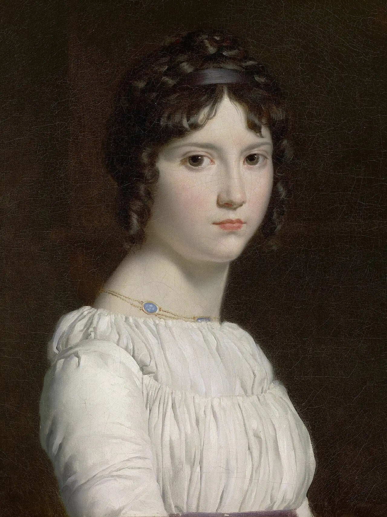 Portrait d'Alexandrine Émilie Brongniart - François Gérard image 2 reproduction d’œuvre d’art à l’huile