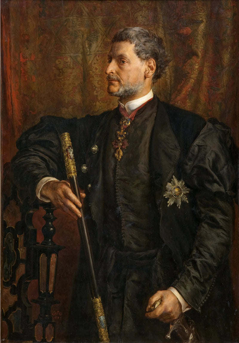 Portræt af Alfred Potocki - Jan Matejko