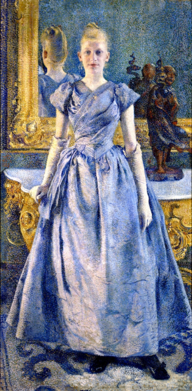 Portræt af Alice Sèthe - Théodore van Rysselberghe