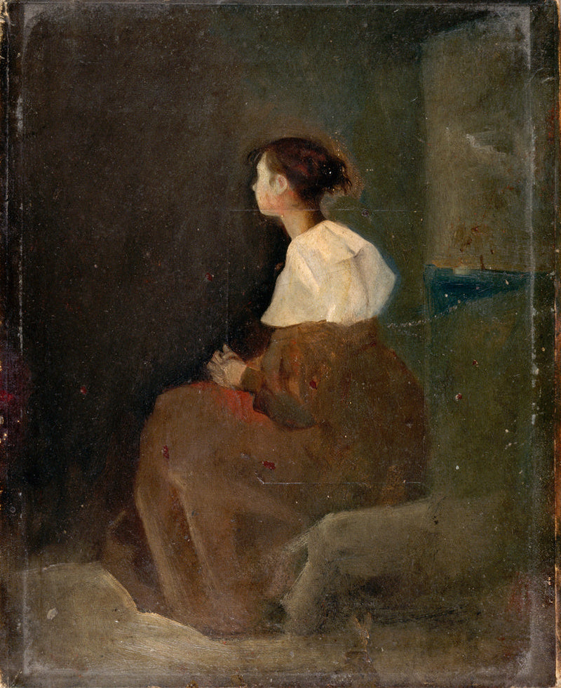 Portræt af Aline Chassériau - Théodore Chassériau