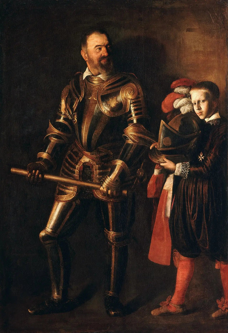 Portræt af Alof de Wignacourt - Caravaggio
