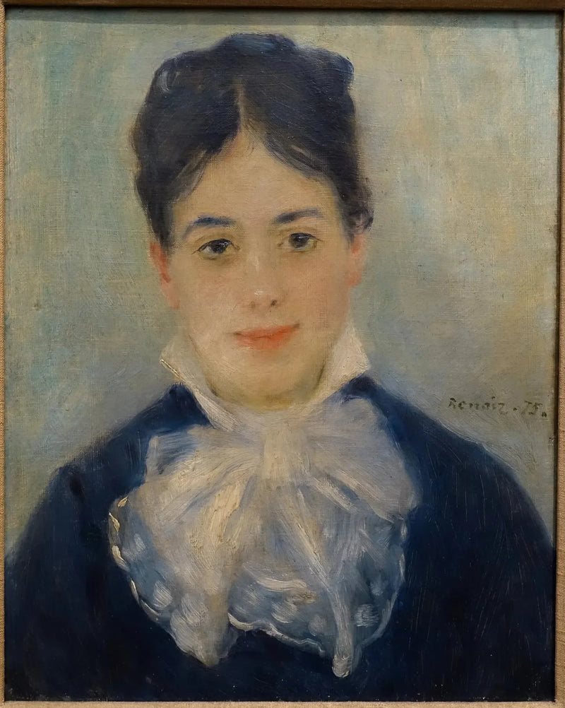 Portræt af Alphonsine Fournaise - Pierre-Auguste Renoir