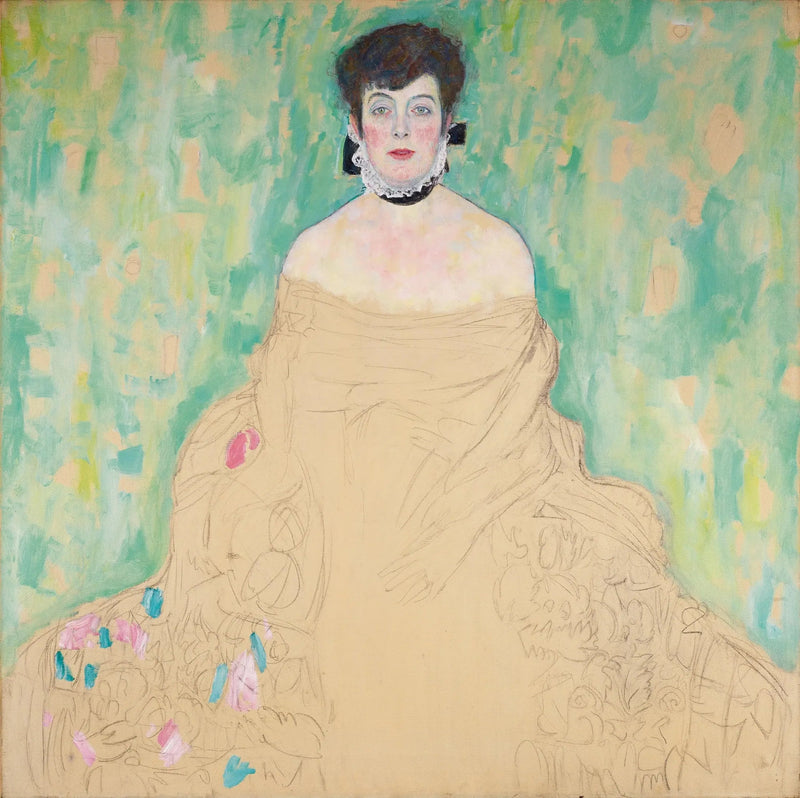 Portræt af Amalie Zuckerkandl - Gustav Klimt