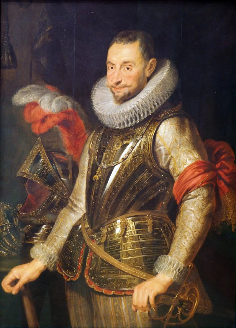 Portrait af Ambrogio Spinola (1569-1630), efter 1628 - Peter Paul Rubens