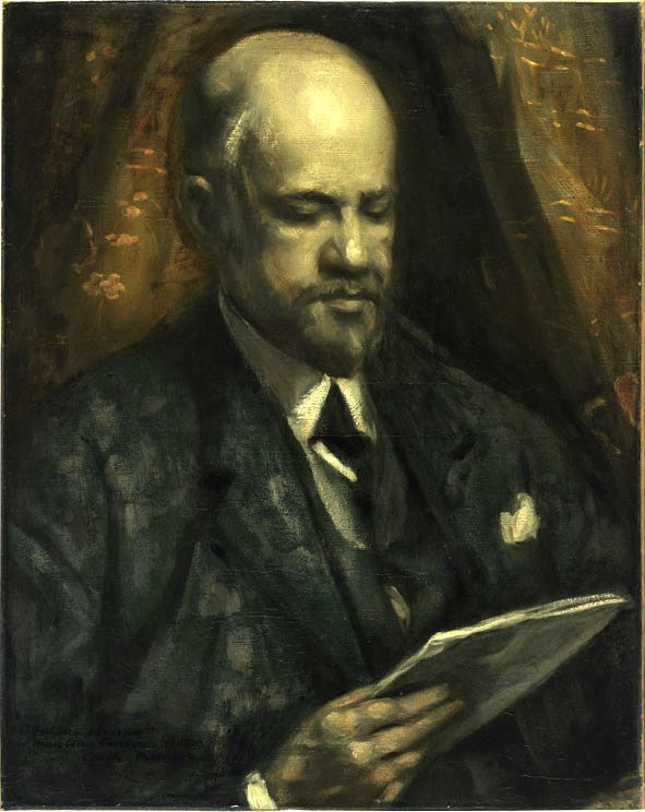 Portræt af Ambroise Vollard - Émile Bernard