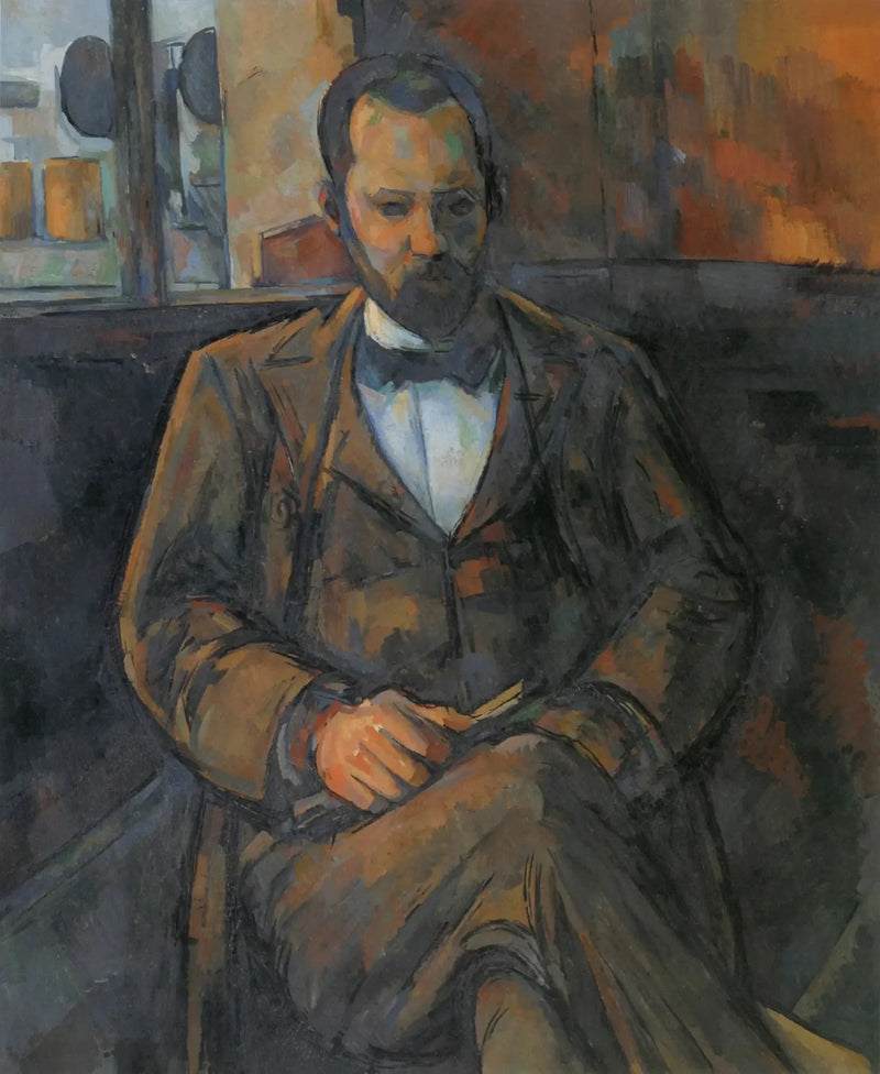 Portræt af Ambroise Vollard - Paul Cézanne