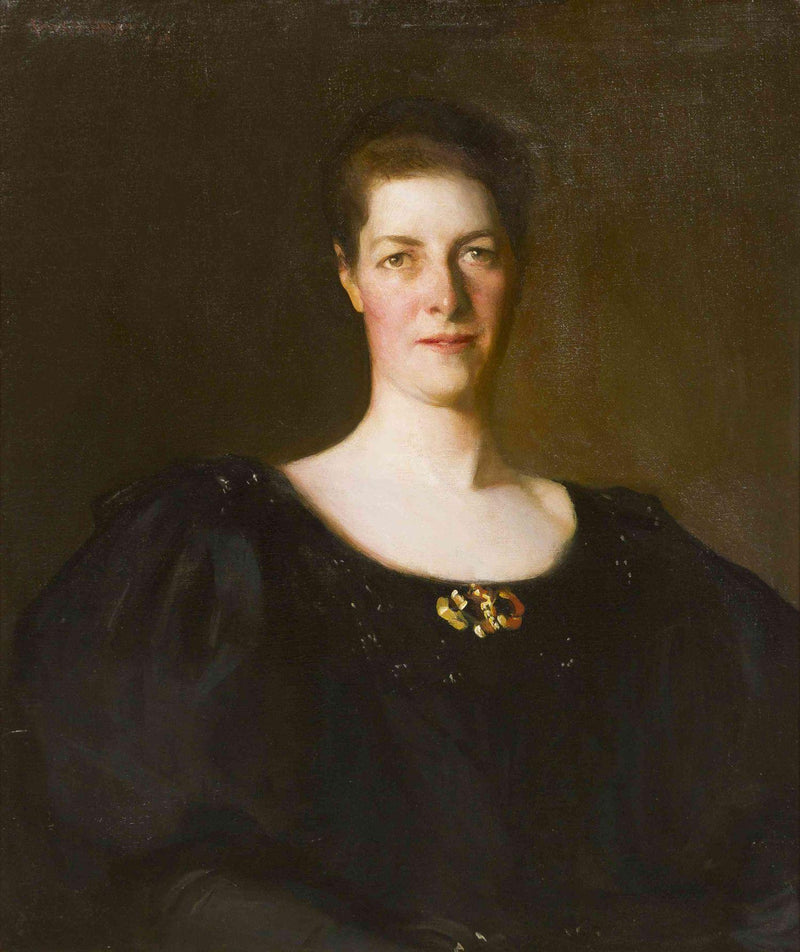Portræt af Amy Gordon Grant - Frank Weston Benson