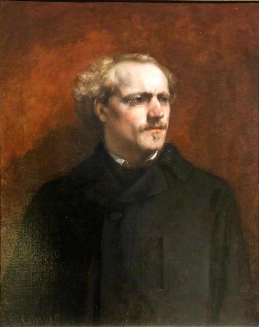 Portræt af André Grangier - Gustave Courbet