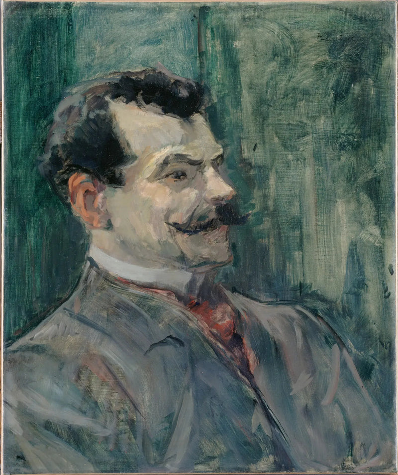 Portræt af André Rivoire - Henri de Toulouse-Lautrec