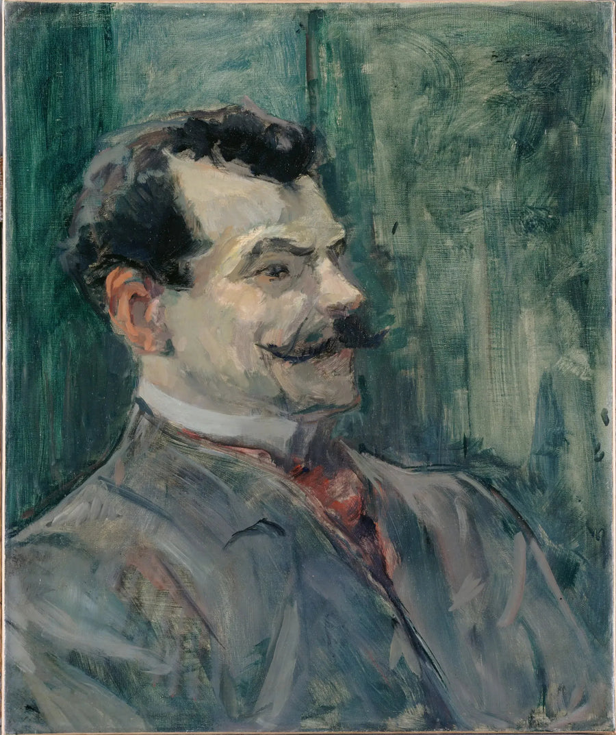 Portræt af André Rivoire - Henri de Toulouse-Lautrec