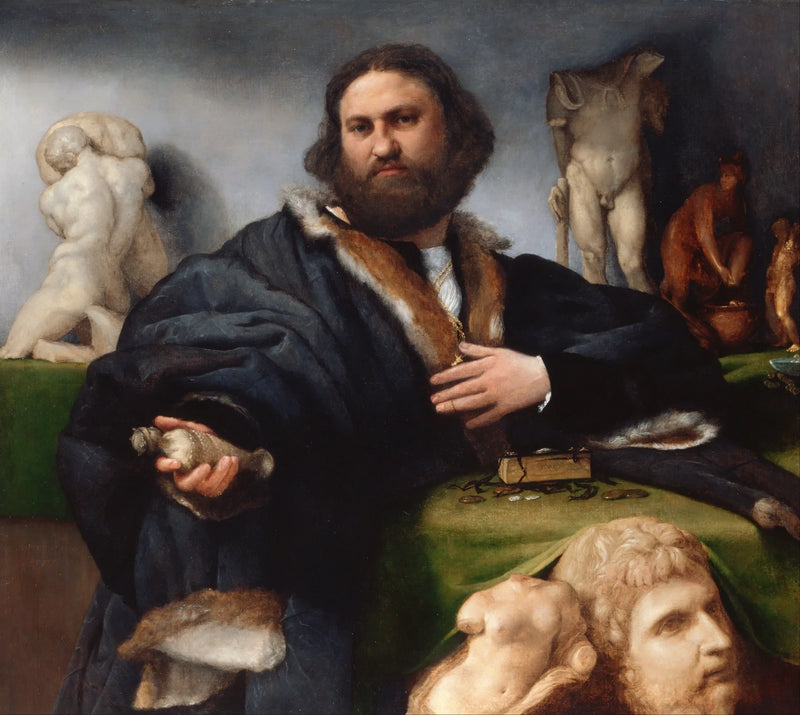 Portræt af Andrea Odoni - Lorenzo Lotto