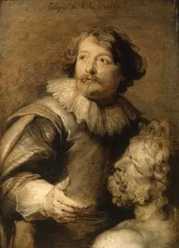 Portrait af Andreas Colyns de Nole (1590-1638) - Antoine van Dyck