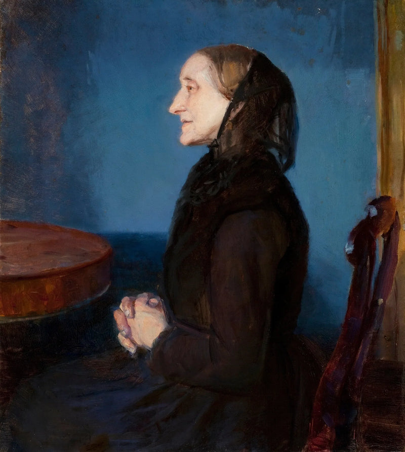 Portræt af Ane Hedvig Br��ndum - Anna Ancher