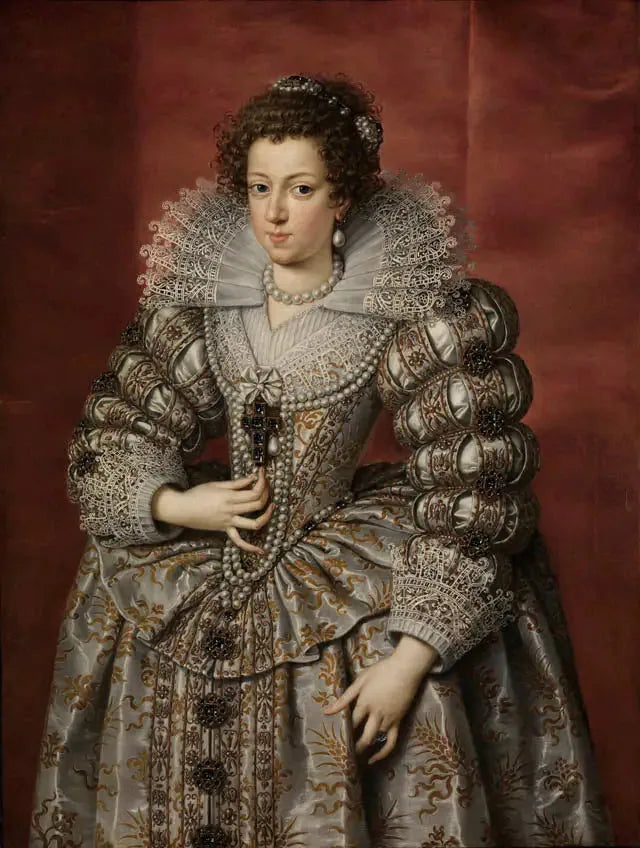 Anne d'Autriche-portræt - Frans Pourbus den Yngre