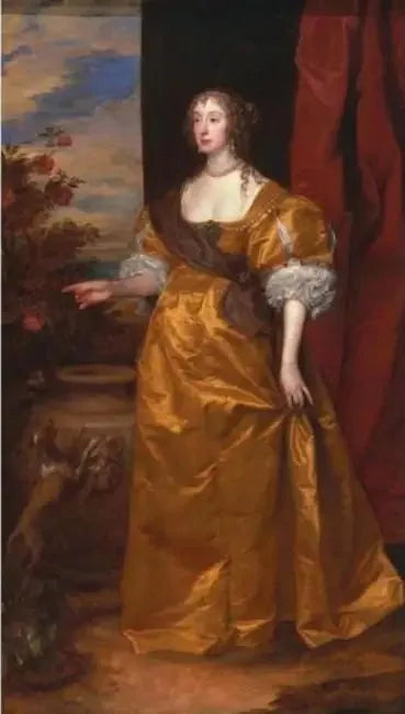 Portrait af Anne Killigrew (1607-1641), ægtefælle til George Kirke - Antoine van Dyck