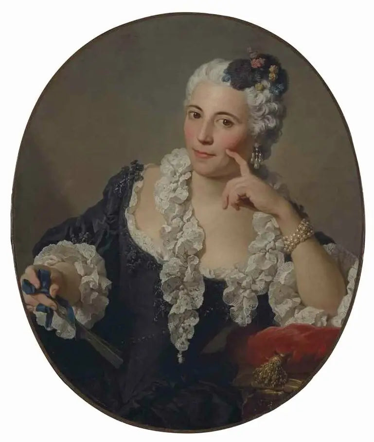Portræt af Anne-Marie Zina Durant de Lironcourt - Pierre Subleyras