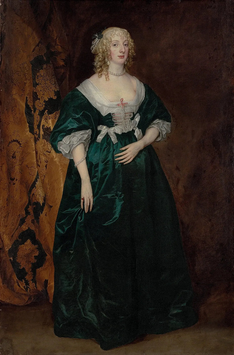 Portrait af Anne Sophia, greveinde af Carnarvon - Antoine van Dyck