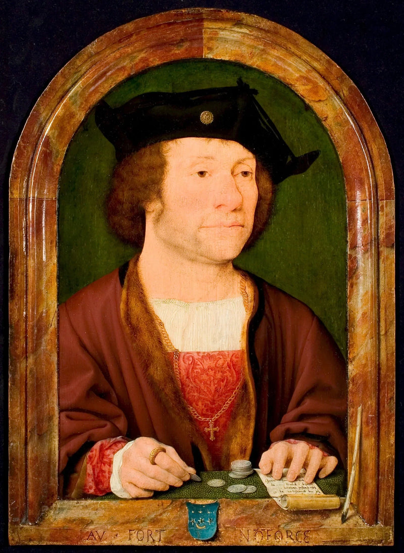 Portræt af Antheunis van Hilten - Joos van Cleve
