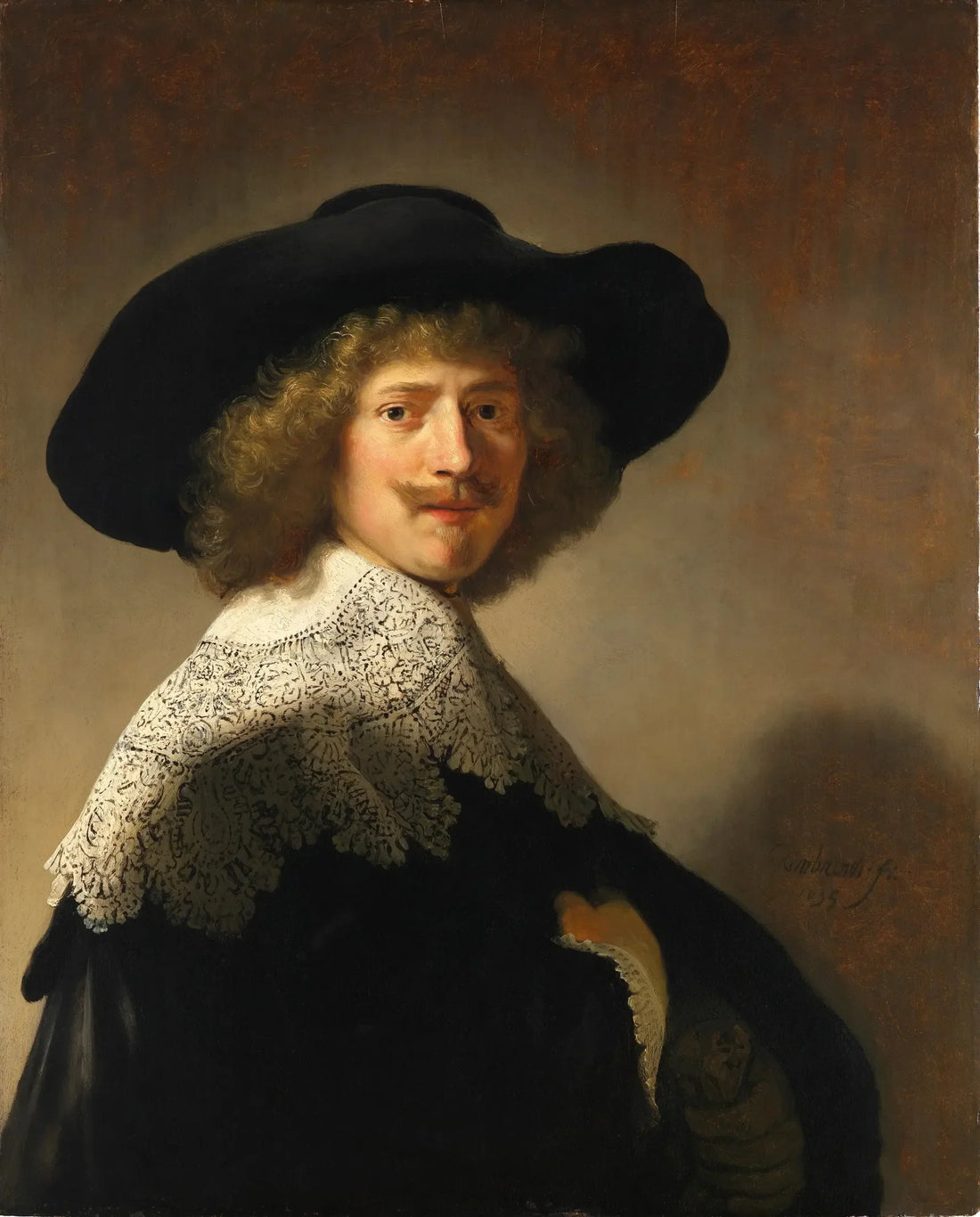 Portræt af Anthonie Coopal (1603-1672) - Rembrandt