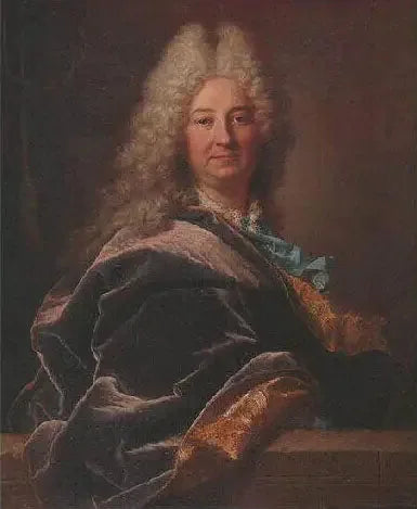 Portræt af Antoine Bernard Bouhier - Hyacinthe Rigaud