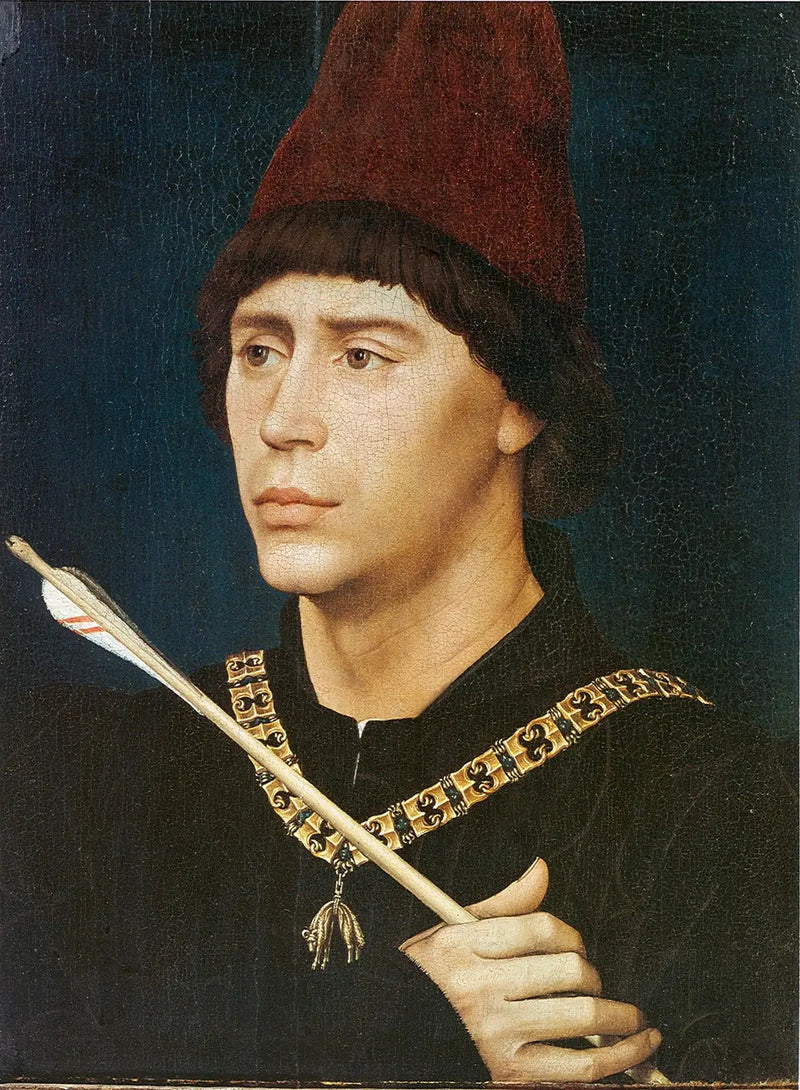 Portræt af Antoine de Bourgogne - Rogier van der Weyden
