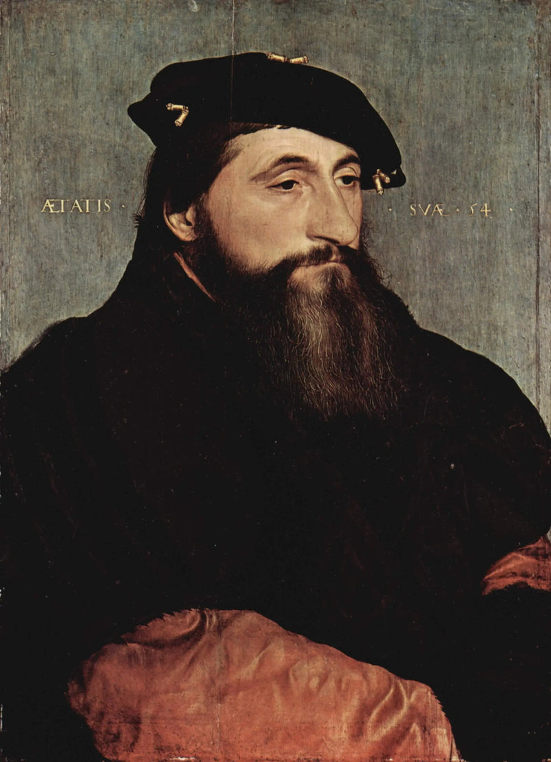 Portræt af Antoine le Bon, hertug af Lorraine - Hans Holbein den Yngre