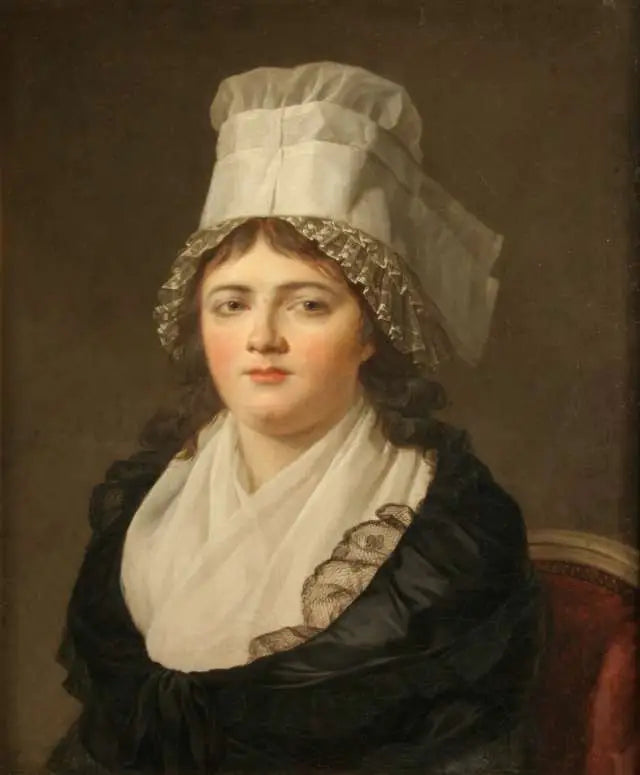 Portræt af Antoinette Gabrielle Danton - Jacques-Louis David