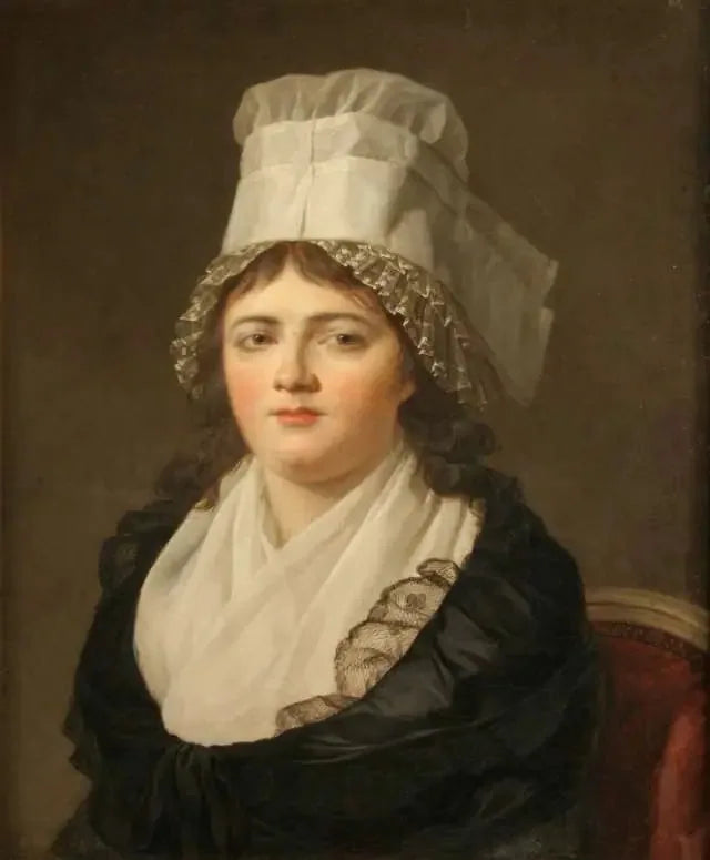 Portræt af Antoinette Gabrielle Danton - Jacques-Louis David