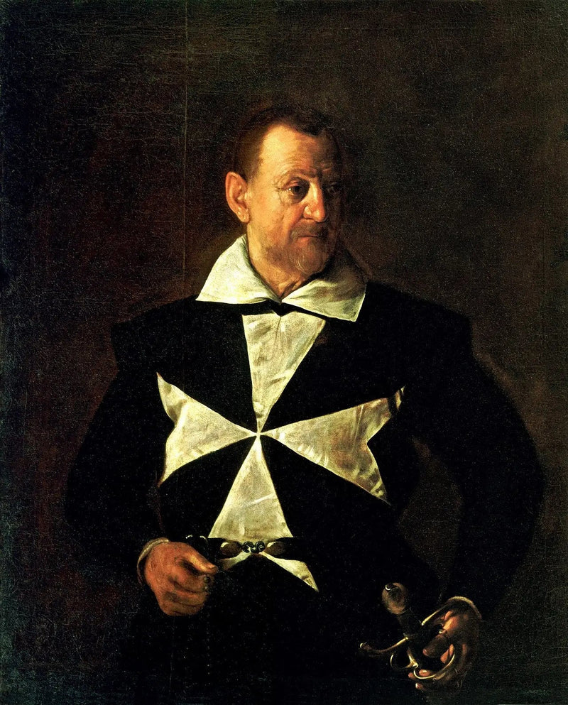 Portræt af Antonio Martelli - Caravaggio