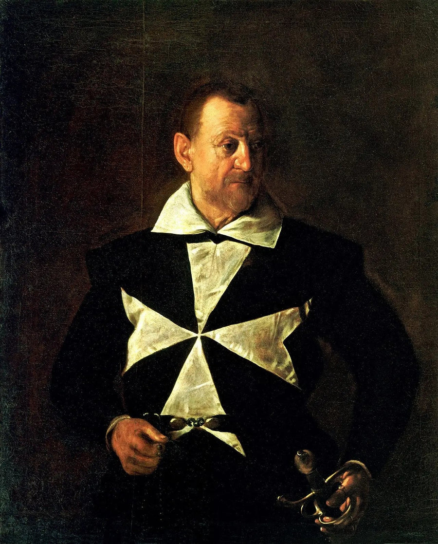 Portræt af Antonio Martelli - Caravaggio
