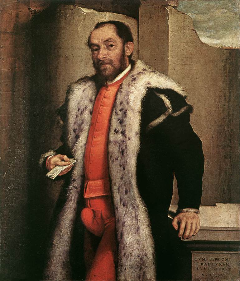 Portræt af Antonio Navagero - Giovanni Battista Moroni