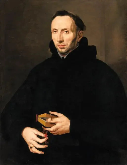 Portræt af Antonius de Roore (1577-1655), prior for augustinerklosteret nær Bruxelles - Peter Paul Rubens