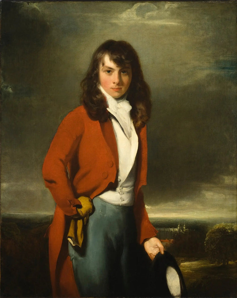 Portræt af Arthur Atherley som studerende ved Eton - Thomas Lawrence