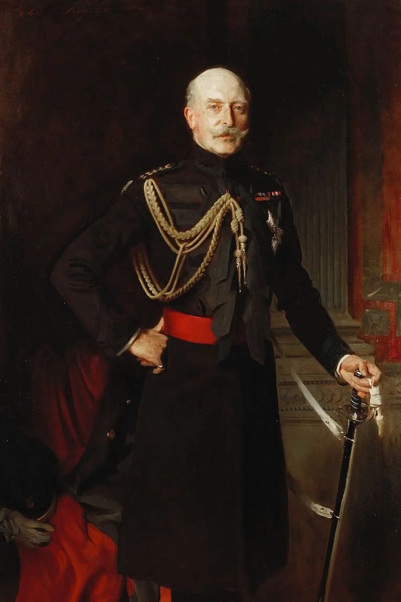 Portræt af Arthur, hertug af Connaught - John Singer Sargent