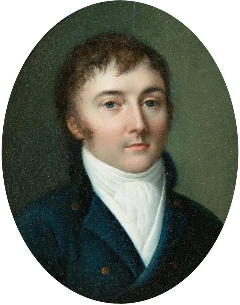 Portræt af Auguste de Lamoignon, søn af François-Chrétien de Lamoignon og Elisabeth Berryer - Louis-Léopold Boilly