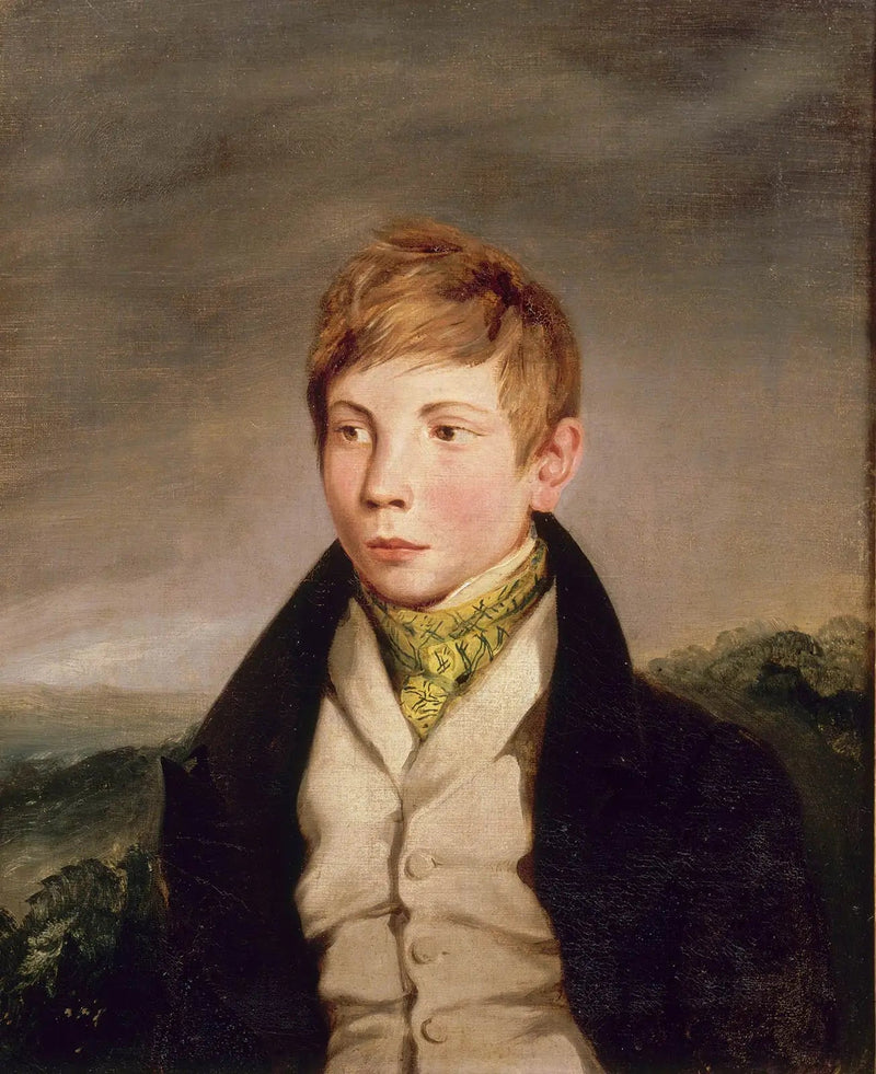 Portræt af Auguste Richard de La Hautière - Eugène Delacroix
