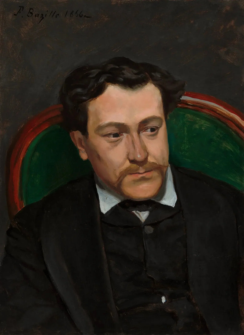 Portræt af Édouard Blau - Frédéric Bazille