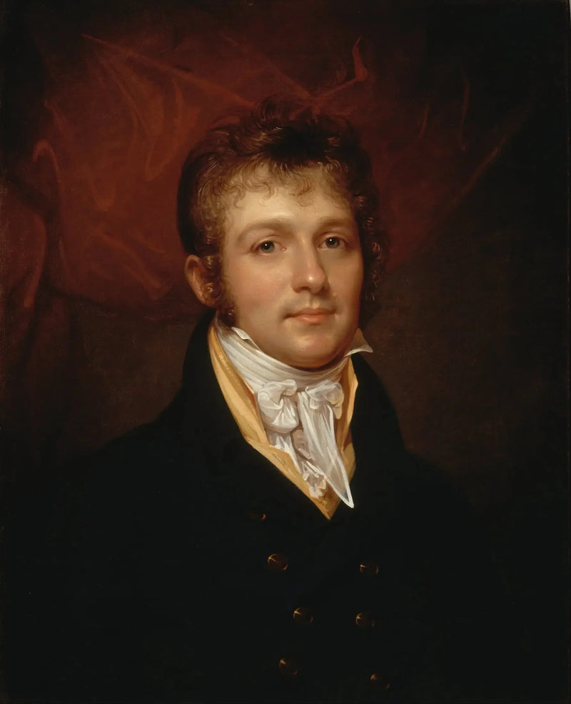 Portræt af Edward Shippen Burd fra Philadelphia - Rembrandt Peale