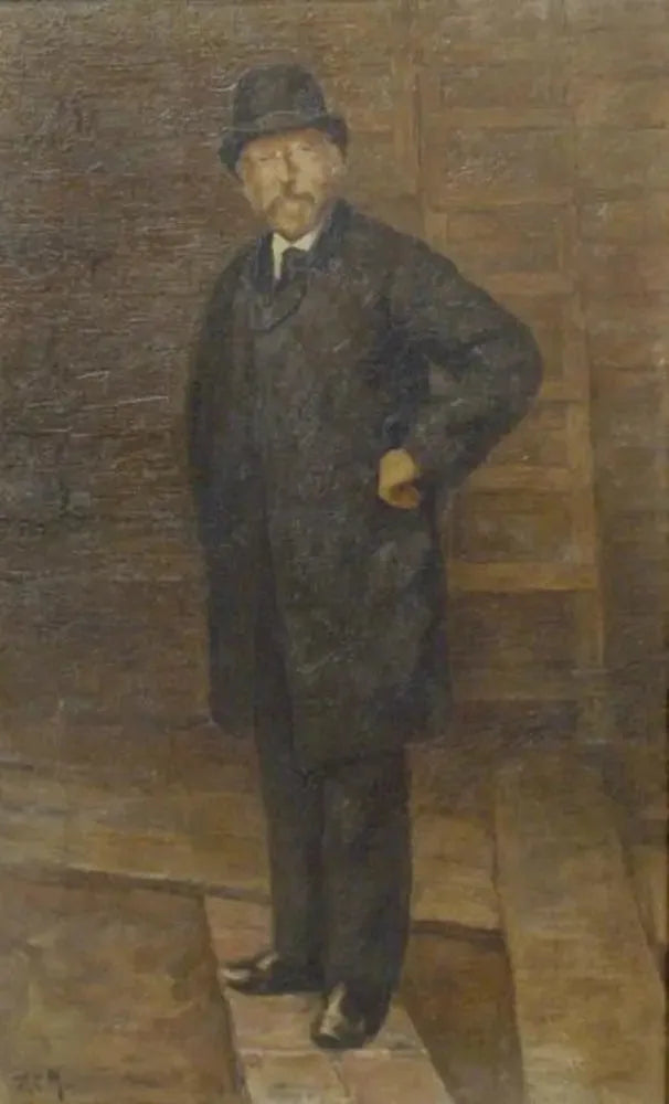 Portræt af Egbert Kuipers (1828-1892) - Piet Mondrian