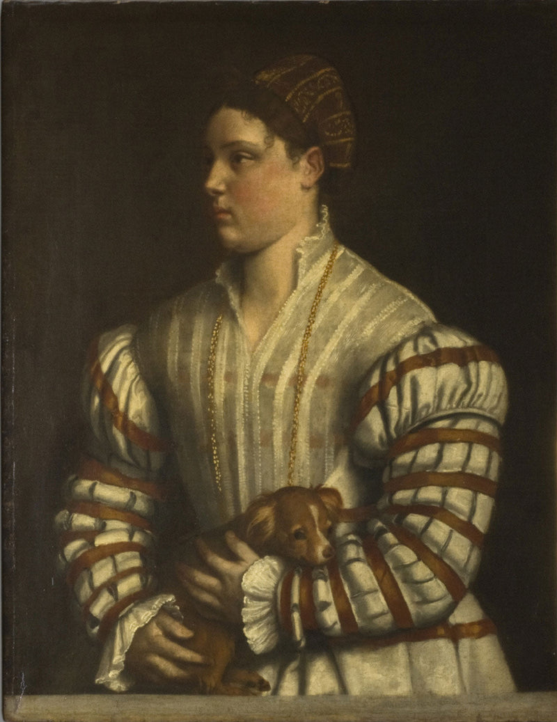 Portræt af Eleonora Averoldi - Alessandro Bonvicino