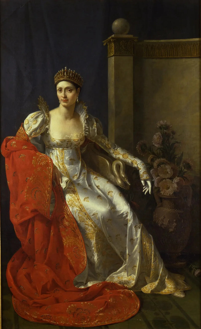 Portræt af Élisa Bonaparte, storhertuginde af Toscana - Marie-Guillemine Benoist