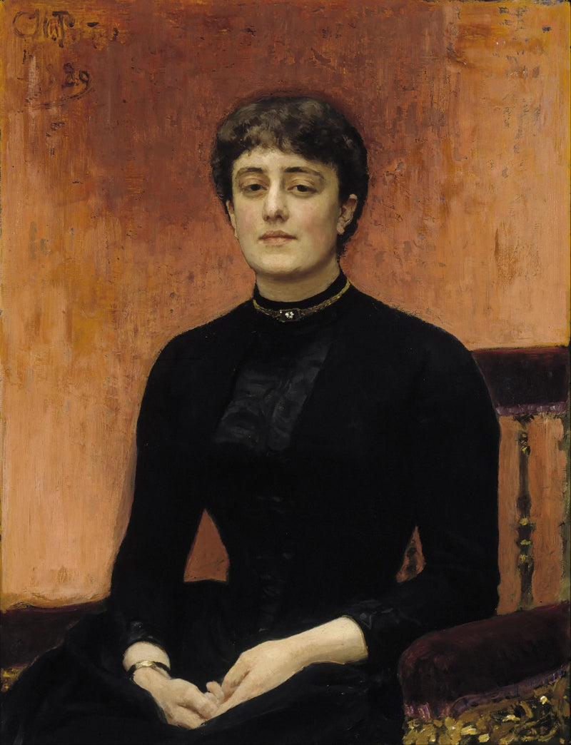 Portræt af Elizabeta Zvantseva - Ilya Repin
