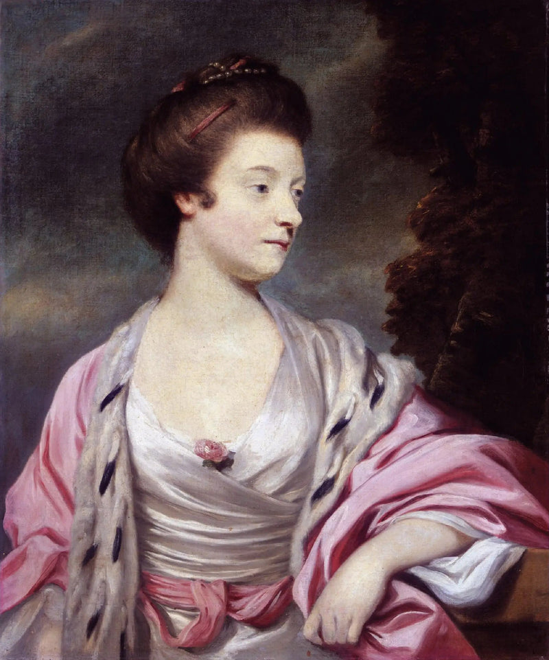 Portræt af Elizabeth, Lady Amherst (1740-1830) (født Elizabeth Cary) - Joshua Reynolds
