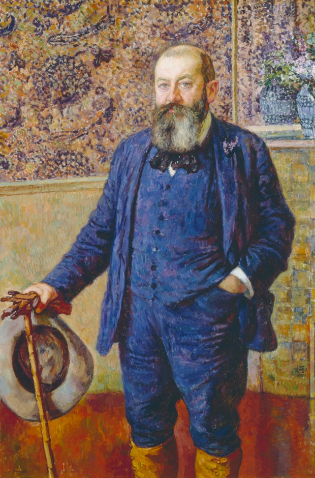 Portræt af Émile Mayrisch - Théo van Rysselberghe