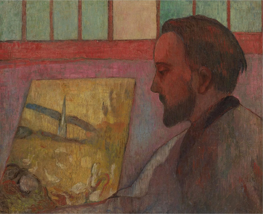 Portræt af Émile Schuffenecker - Émile Bernard