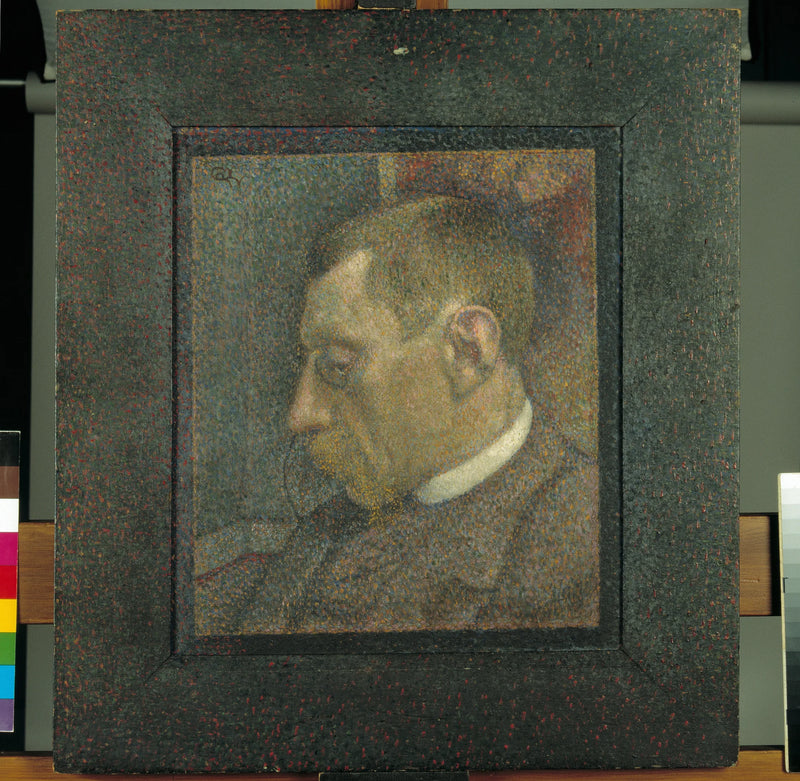 Portræt af Émile Verhaeren - Georges Lemmen